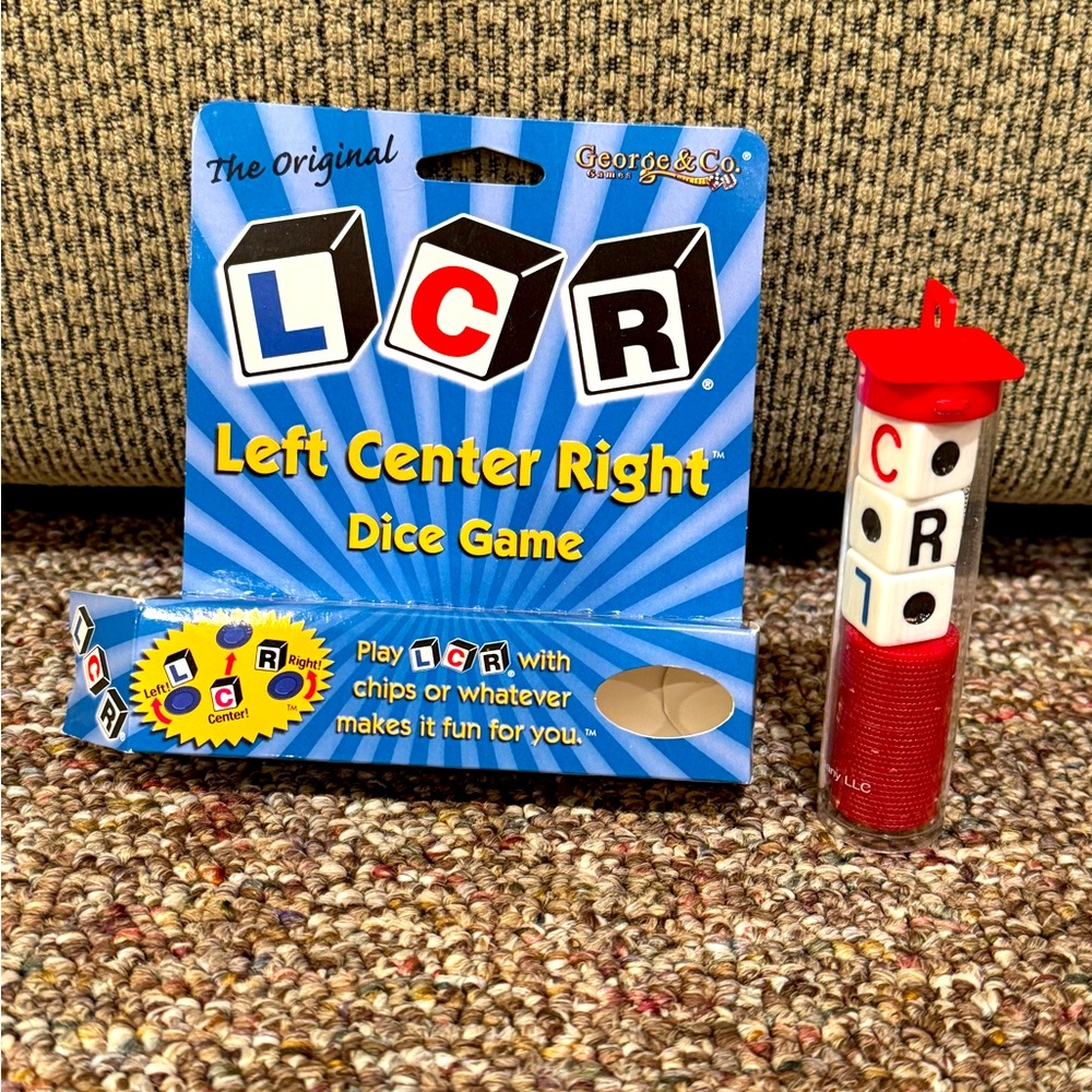 LCR Left Center Right Dice Game